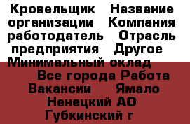 Кровельщик › Название организации ­ Компания-работодатель › Отрасль предприятия ­ Другое › Минимальный оклад ­ 40 000 - Все города Работа » Вакансии   . Ямало-Ненецкий АО,Губкинский г.